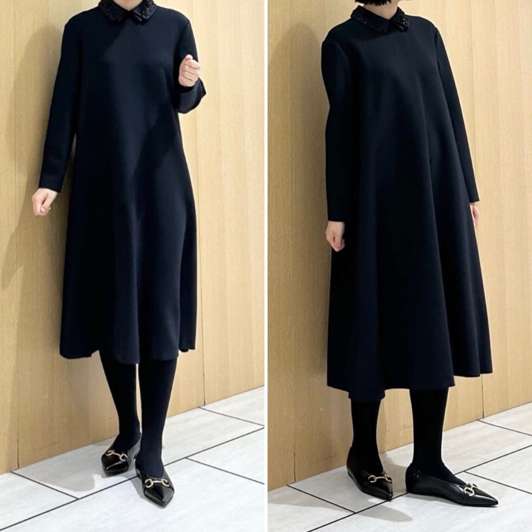 23区 - 今季完売 ネイビー【R(アール)】ウールダブルクロス 23区 - 今季完売 ネイビー【R(アール)】ウールダブルクロス