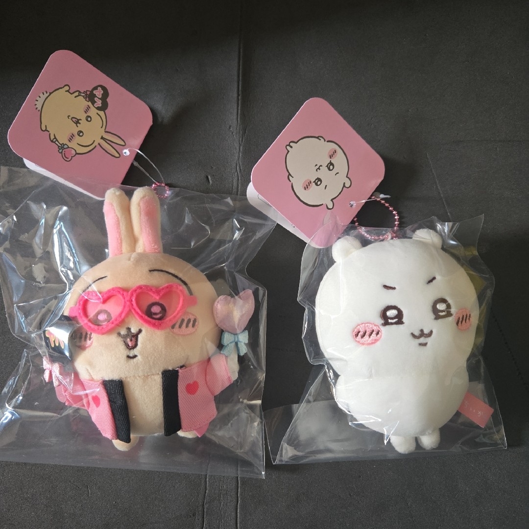 ちいかわ オタ活うさぎ ムン顔ちいかわ エンタメ/ホビーのおもちゃ/ぬいぐるみ(キャラクターグッズ)の商品写真