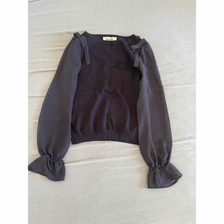 Rirandture - 新品タグ付 Rirandture アンゴラ前後Vニットの通販