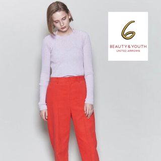 ロク(6 (ROKU))の【新品】6(ROKU)ロク リブロングスリーブニットA(ニット/セーター)