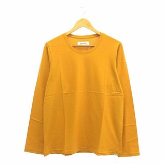 【新品】  prasthana / プラスターナ | longsleeve / カットソー | S | オレンジ | メンズ(Tシャツ/カットソー(七分/長袖))