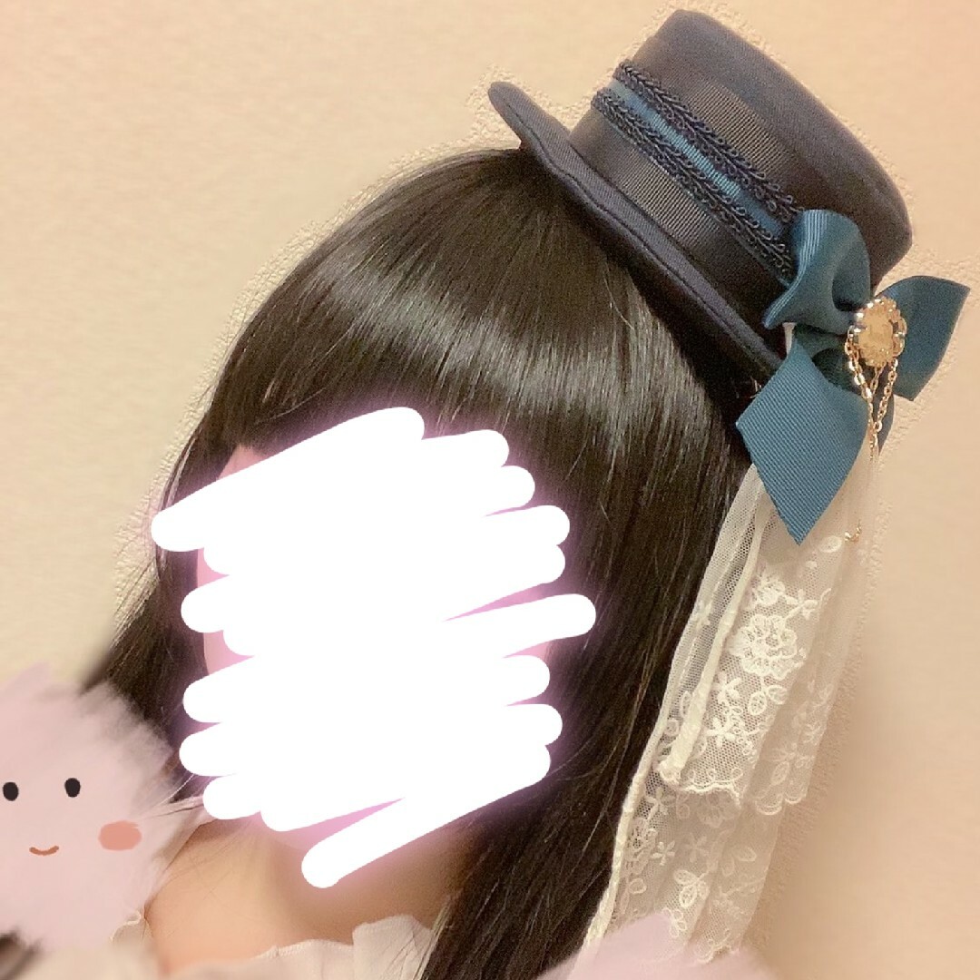 Amavel - Mysterious Night CIRCUS ミニハット ネイビー Amavel - Mysterious Night CIRCUS ミニハット ネイビー