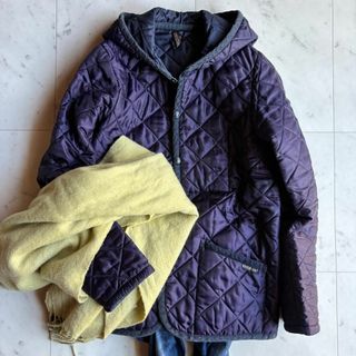LAVENHAM - ラベンハム ホリゾンタルキルト キルティング ベスト LAVENHAM - ラベンハム ホリゾンタルキルト キルティング ベスト