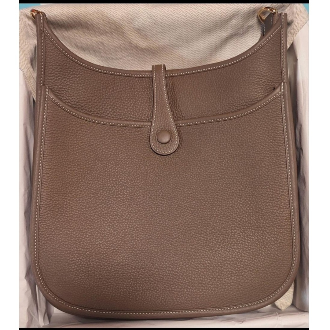 HERMES - 確実正規品 未使用 エルメス エブリン3PM エトゥープ HERMES - 確実正規品 未使用 エルメス エブリン3PM エトゥープ