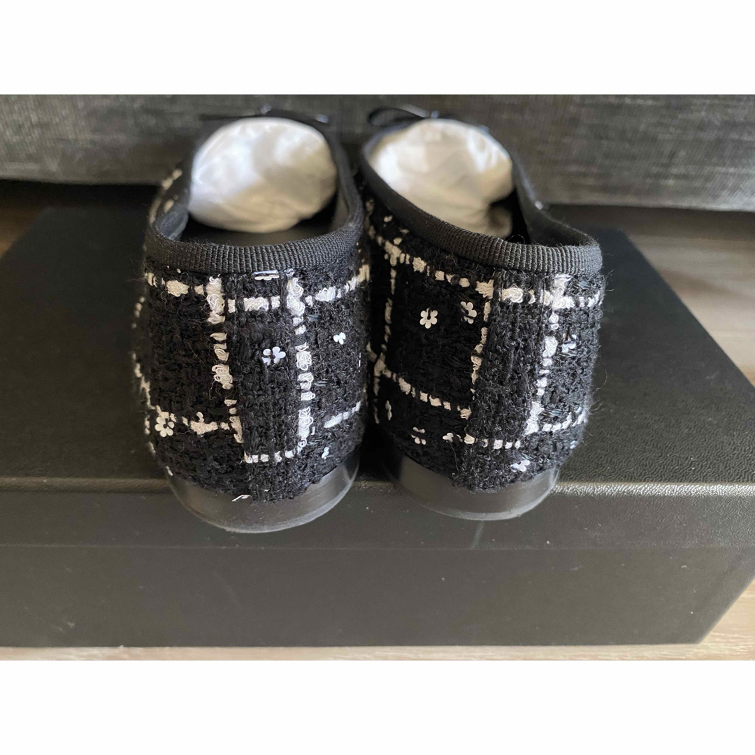CHANEL - シャネル ツイードバレリーナシューズ⭐︎CHANELバレエ CHANEL - シャネル ツイードバレリーナシューズ⭐︎CHANELバレエ