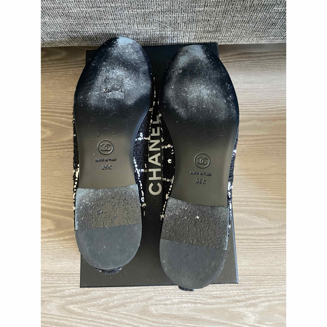 CHANEL - シャネル ツイードバレリーナシューズ⭐︎CHANELバレエ CHANEL - シャネル ツイードバレリーナシューズ⭐︎CHANELバレエ