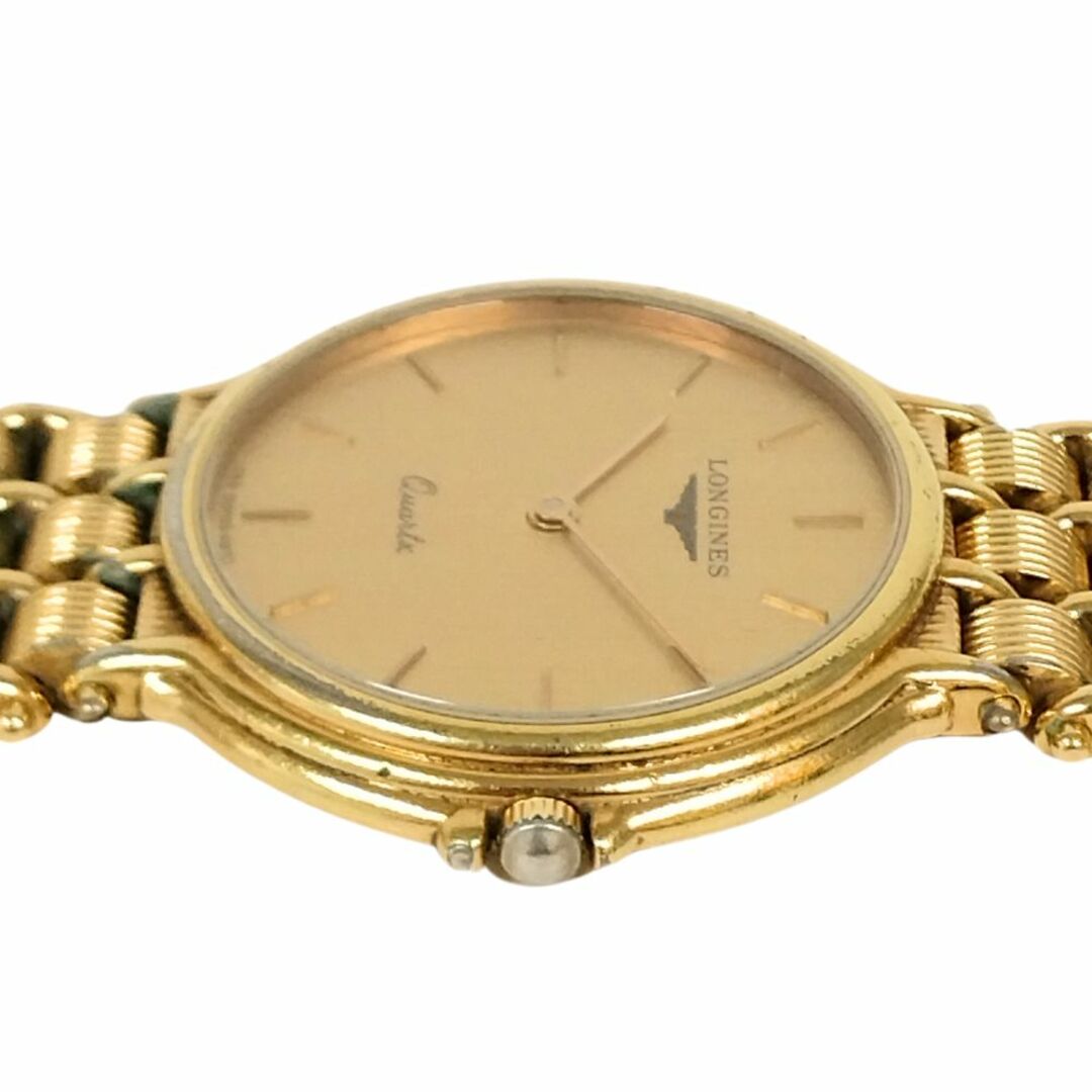 LONGINES - LONGINES ロンジン ゴールド クォーツ メンズ 腕時計 LONGINES - LONGINES ロンジン ゴールド クォーツ メンズ 腕時計