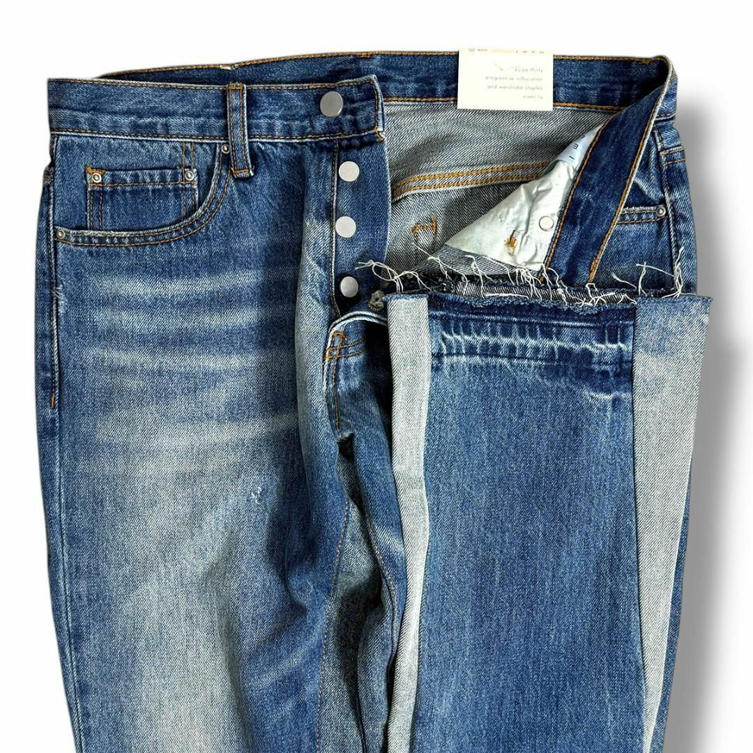 J6384 新品 ミニマル フレアデニムパンツ インディゴ 30 mnml パンツ J6384 新品 ミニマル フレアデニムパンツ インディゴ 30 mnml パンツ