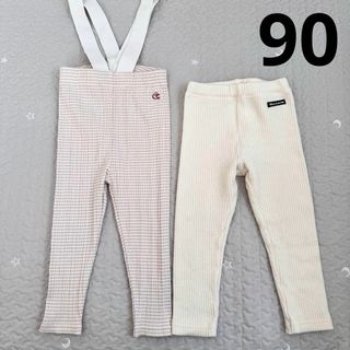 90 リブレギンス サス付き レギンス(パンツ/スパッツ)