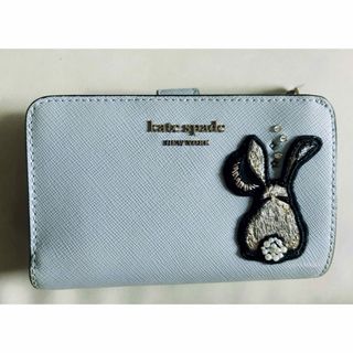 kate spade NEW YORK - ケイトスペード Bun Bun Bunnyうさぎ 折