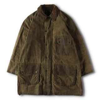 Barbour - ビンテージ BABOUR バブアー オイルド ダッフルコート Barbour - ビンテージ BABOUR バブアー オイルド ダッフルコート