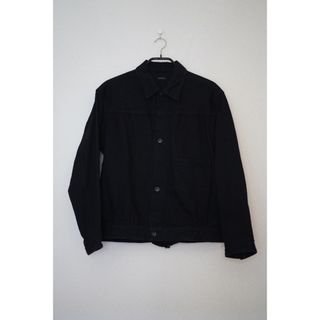 comoli 21ss デニムジャケット black たなびい ecru 2 comoli 21ss デニムジャケット black たなびい ecru 2