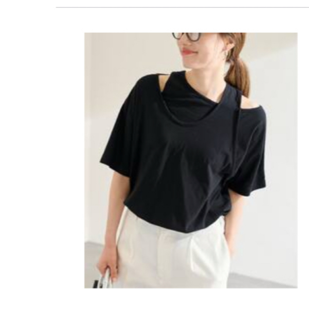 FRAMeWORK(フレームワーク)のframework レイヤードティ 新品未使用タグ付き レディースのトップス(Tシャツ(半袖/袖なし))の商品写真