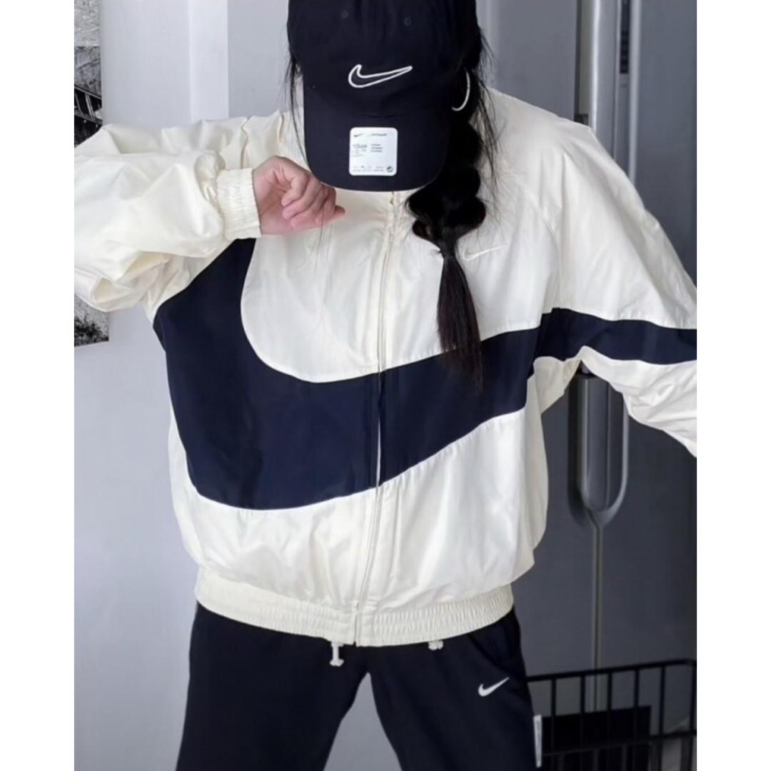 NIKE - S ☆新品☆ ナイキ ビッグスウッシュ ウーブン上下 NIKE - S ☆新品☆ ナイキ ビッグスウッシュ ウーブン上下