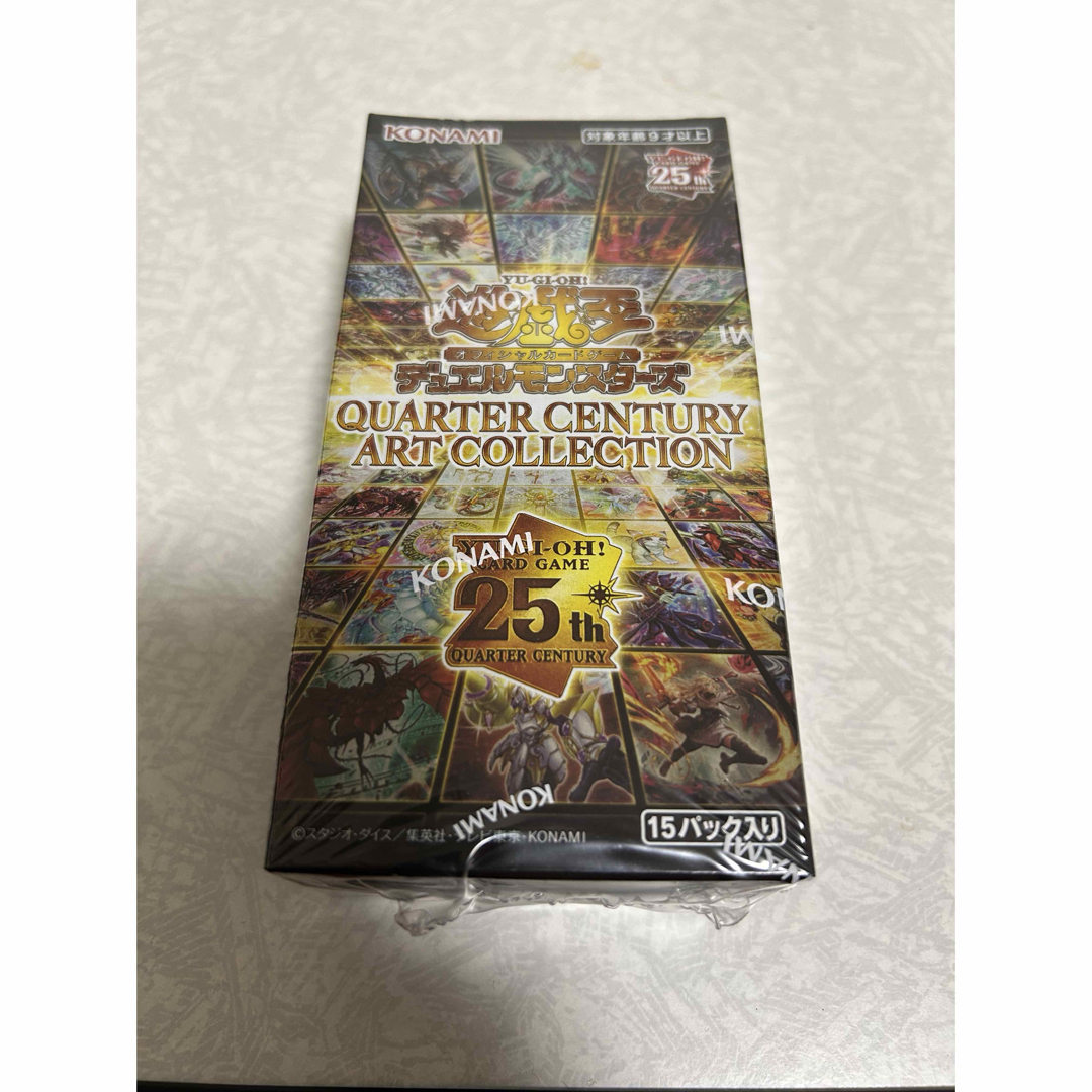 KONAMI(コナミ)の遊戯王オフィシャルカードゲーム デュエルモンスターズ QUARTER CENTU エンタメ/ホビーのトレーディングカード(Box/デッキ/パック)の商品写真