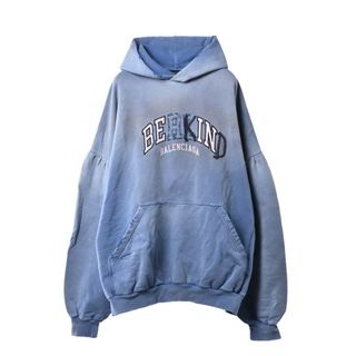 BALENCIAGA(パーカー ・ ブルー・ネイビー/青色系)のフリマ BALENCIAGA(パーカー ・ ブルー・ネイビー/青色系)のフリマ