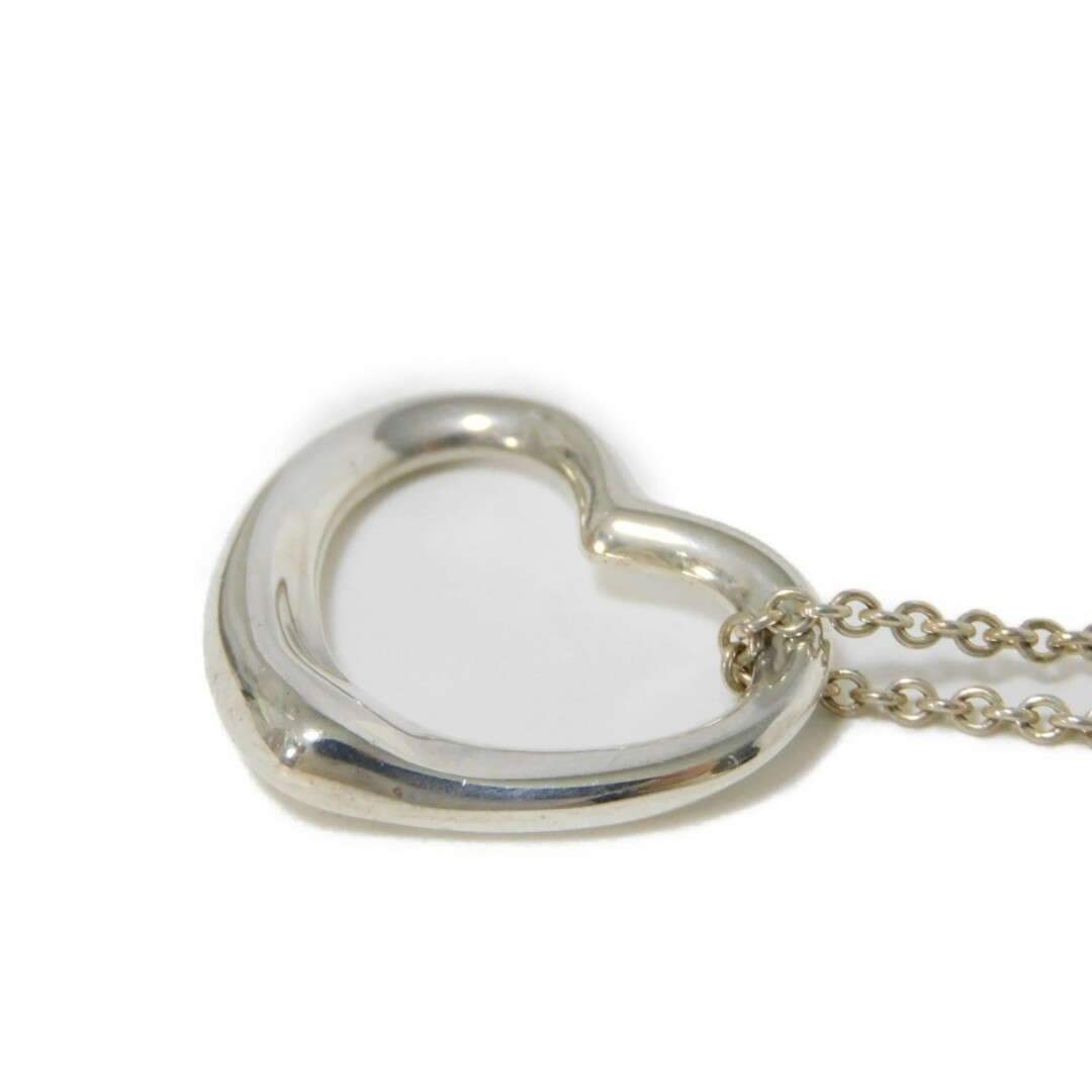 Tiffany & Co.(ティファニー)のTIFFANY&Co. ティファニー オープン ハート ペンダント ミディアム 22mm スターリングシルバー エルサ ペレッティ 925 シルバー ネックレス レディースのアクセサリー(ネックレス)の商品写真