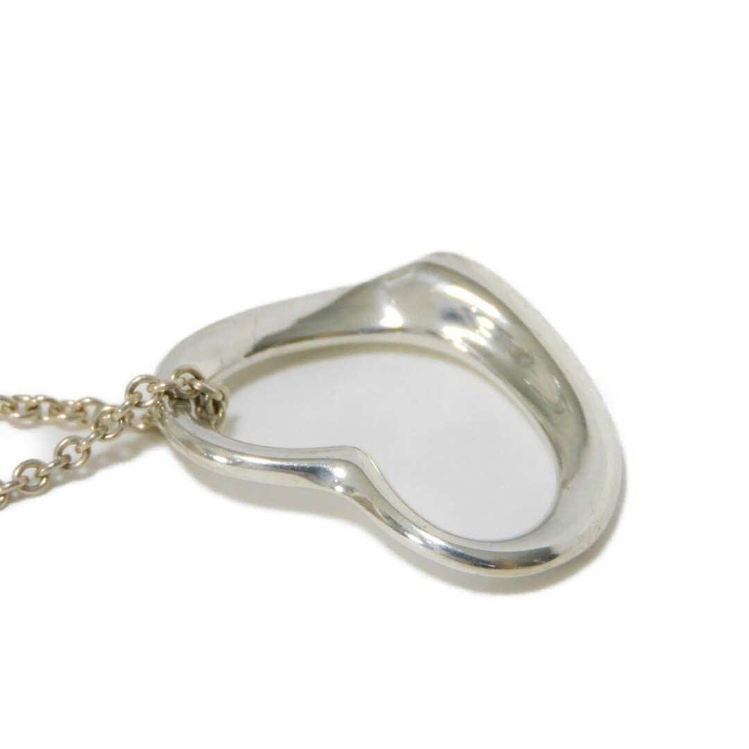 Tiffany & Co.(ティファニー)のTIFFANY&Co. ティファニー オープン ハート ペンダント ミディアム 22mm スターリングシルバー エルサ ペレッティ 925 シルバー ネックレス レディースのアクセサリー(ネックレス)の商品写真