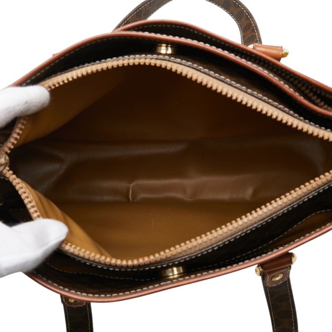 CELINE(セリーヌ)のセリーヌ マカダム ハンドバッグ トートバッグ PVC レディース CELINE 【1-0192624】 レディースのバッグ(トートバッグ)の商品写真