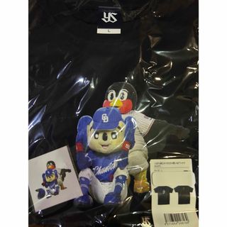 ヤクルト スワローズ swallows つば九郎 ドアラ Tシャツ L 紺(応援グッズ)