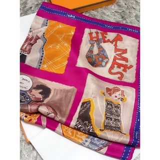 HERMES - 未使用に近い エルメス 2023SS カレ90 箱付き ブリッド HERMES - 未使用に近い エルメス 2023SS カレ90 箱付き ブリッド