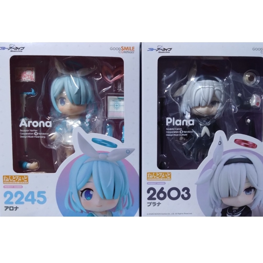 ブルーアーカイブ ねんどろいど アロナ プラナ の通販 by バリ's ブルーアーカイブ ねんどろいど アロナ プラナ の通販 by バリ's