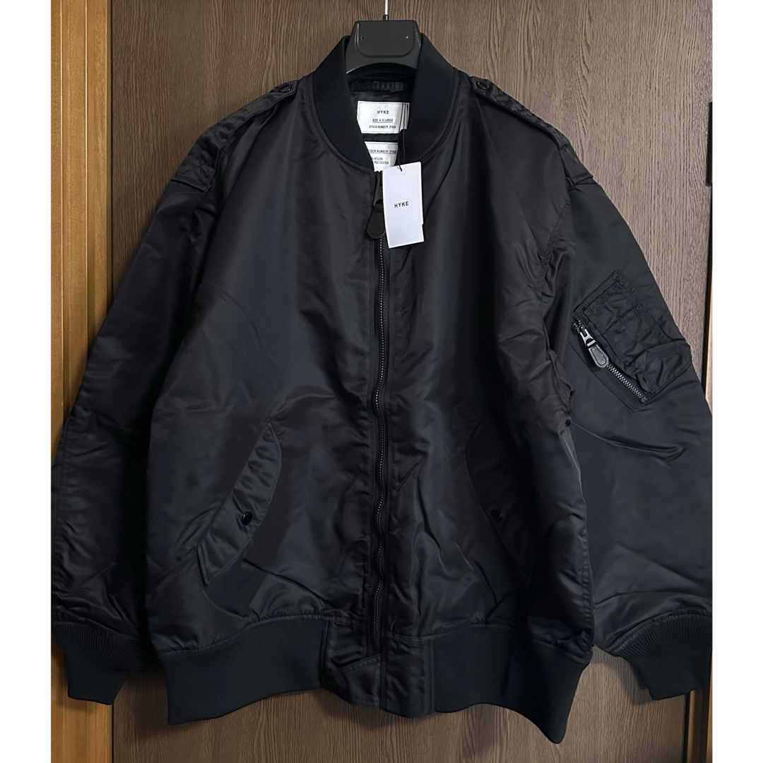 HYKE - 黒4新品 HYKE メンズ TYPE L-2A JACKET ブルゾン HYKE - 黒4新品 HYKE メンズ TYPE L-2A JACKET ブルゾン