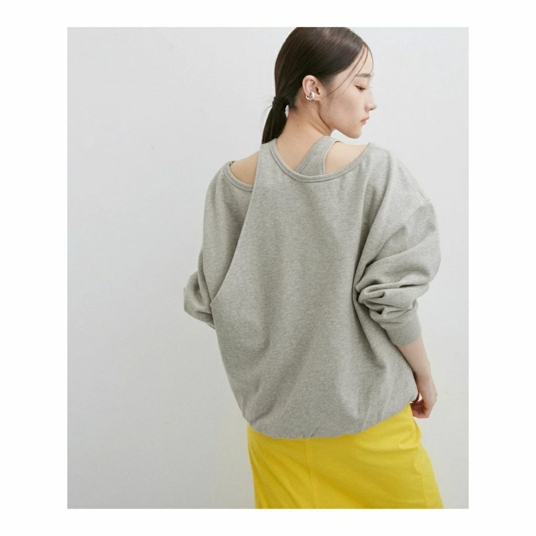 Adam et Rope' - 【定価16500円】サステナブル・2WAY デザインスウェットプルオーバー 美品