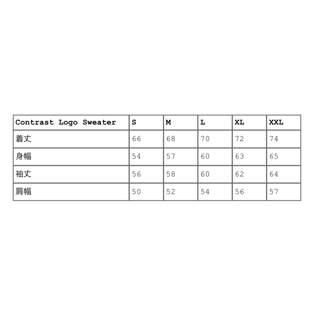 Supreme - Supreme Contrast Logo Sweater Black XLの通販 by Supreme - Supreme Contrast Logo Sweater Black XLの通販 by