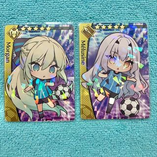 FGO フェス ドリームストライカー サッカーカード モルガン メリュジーヌ(キャラクターグッズ)
