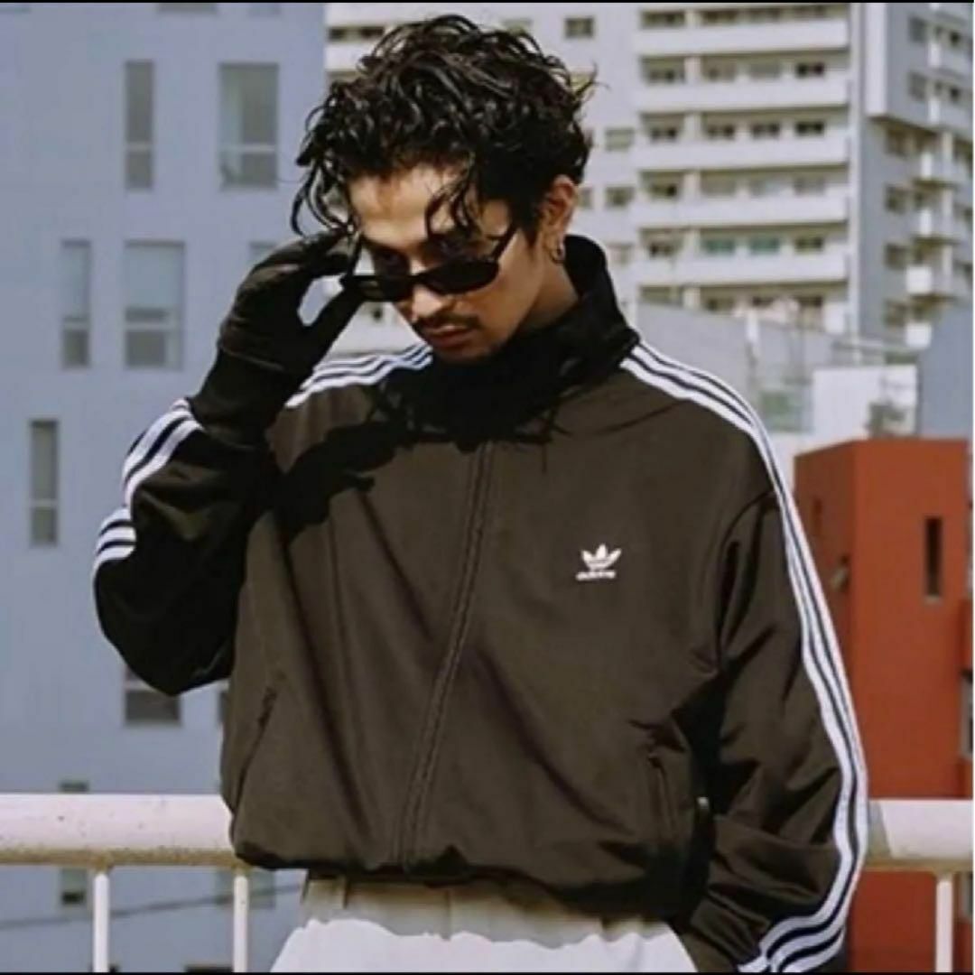 常田大希 同型着用】adidas トラックジャケット 80s 90s XL 黒 常田大希 同型着用】adidas トラックジャケット 80s 90s XL 黒