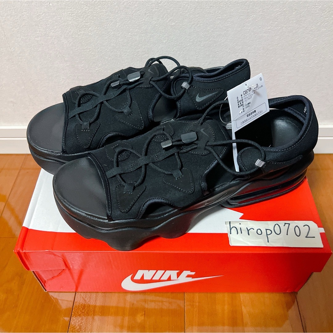 NIKE - ナイキ エアマックス ココ サンダル ブラック 29cm 新品 NIKE - ナイキ エアマックス ココ サンダル ブラック 29cm 新品