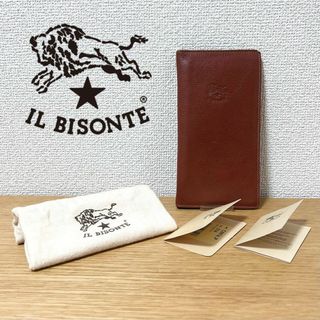 IL BISONTE - イルビゾンテ 長財布 三つ折り ナチュラル レザー IL BISONTE - イルビゾンテ 長財布 三つ折り ナチュラル レザー
