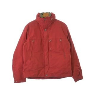 C.P COMPANY ダウンジャケット/ダウンベスト 50(XL位) 赤 【古着】【中古】(ダウンジャケット)