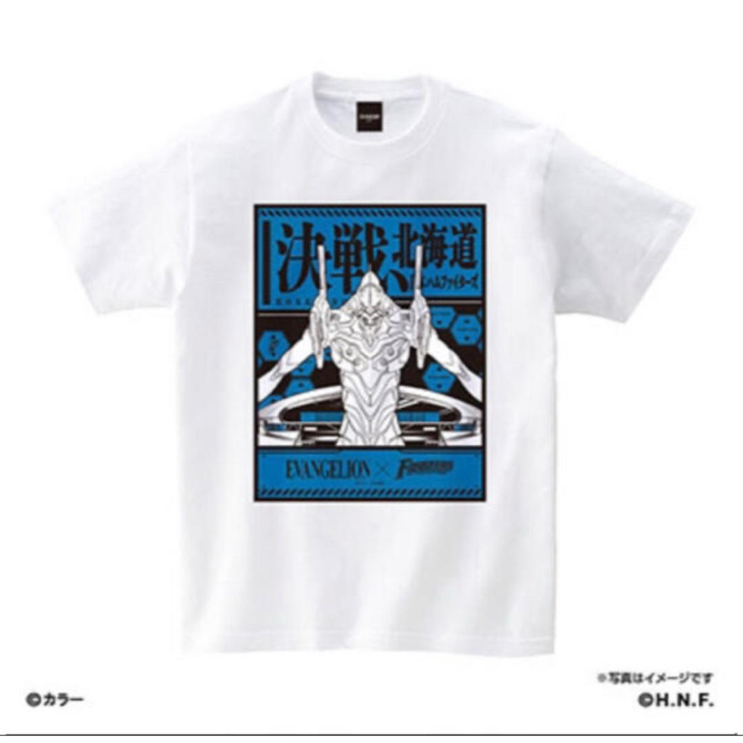 EVANGELION×FIGHTERS Tシャツ/Sサイズ エヴァンゲリオン メンズのトップス(Tシャツ/カットソー(半袖/袖なし))の商品写真