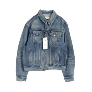 CELINE - セリーヌ ゼブラ ブラック デニム ジャケット ティーン CELINE - セリーヌ ゼブラ ブラック デニム ジャケット ティーン