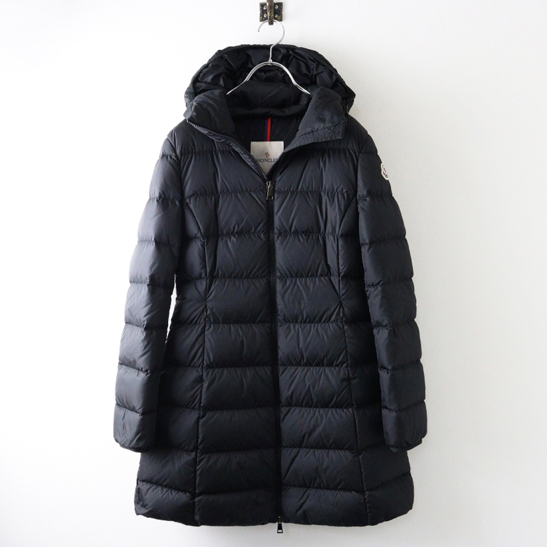 MONCLER - 人気モデル 美品 JPタグ 2022AW モンクレール MONCLER GIE マットナイロン ダウンコート 00//ブラック 黒 ワッペン付き【2400014293951】