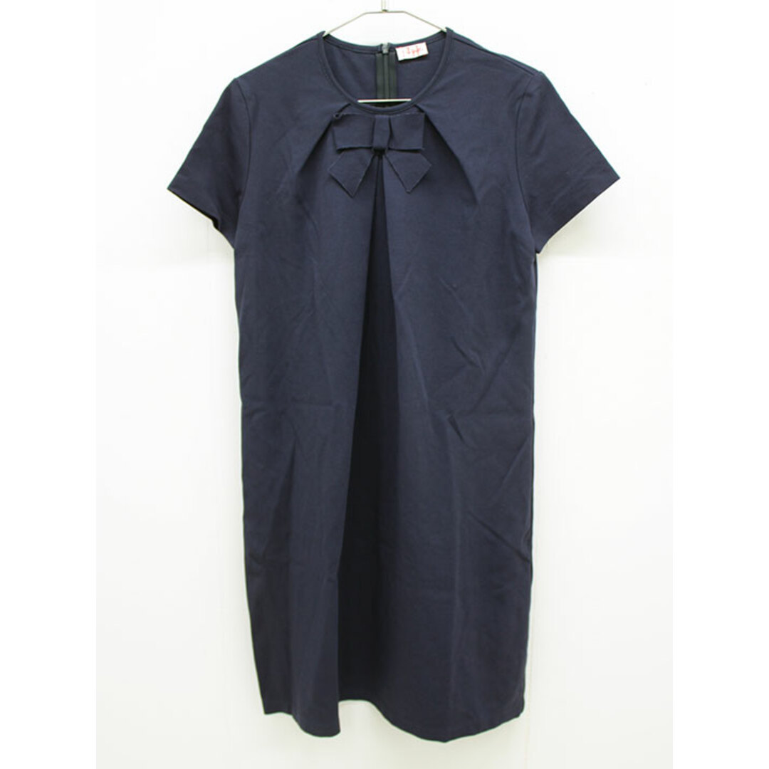 【春物 新入荷!】〔イル グッフォ/IL GUFO〕158cm 半袖ワンピース 紺【中古】子供服 キッズ kids ジュニア 女の子 春夏 onepi 812052