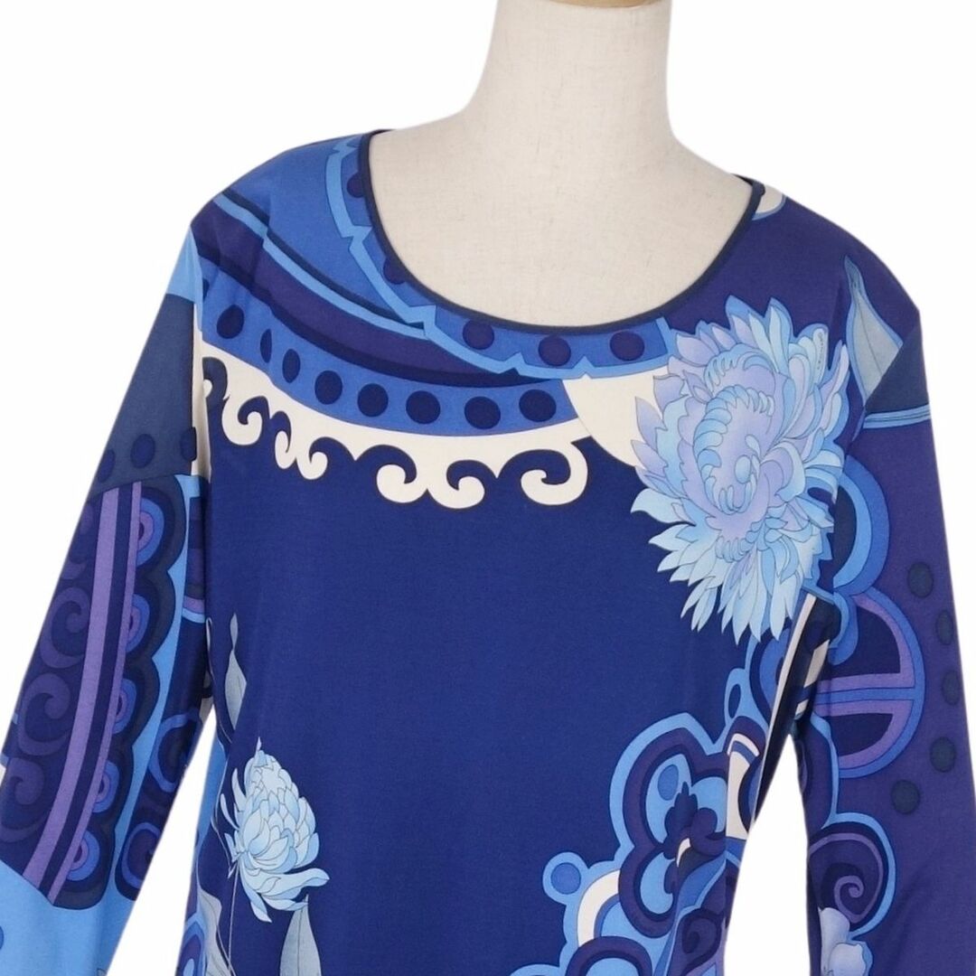 夏 美品 国内正規品 LEONARD Tシャツ トップス 花柄☆40136 夏 美品 国内正規品 LEONARD Tシャツ トップス 花柄☆40136