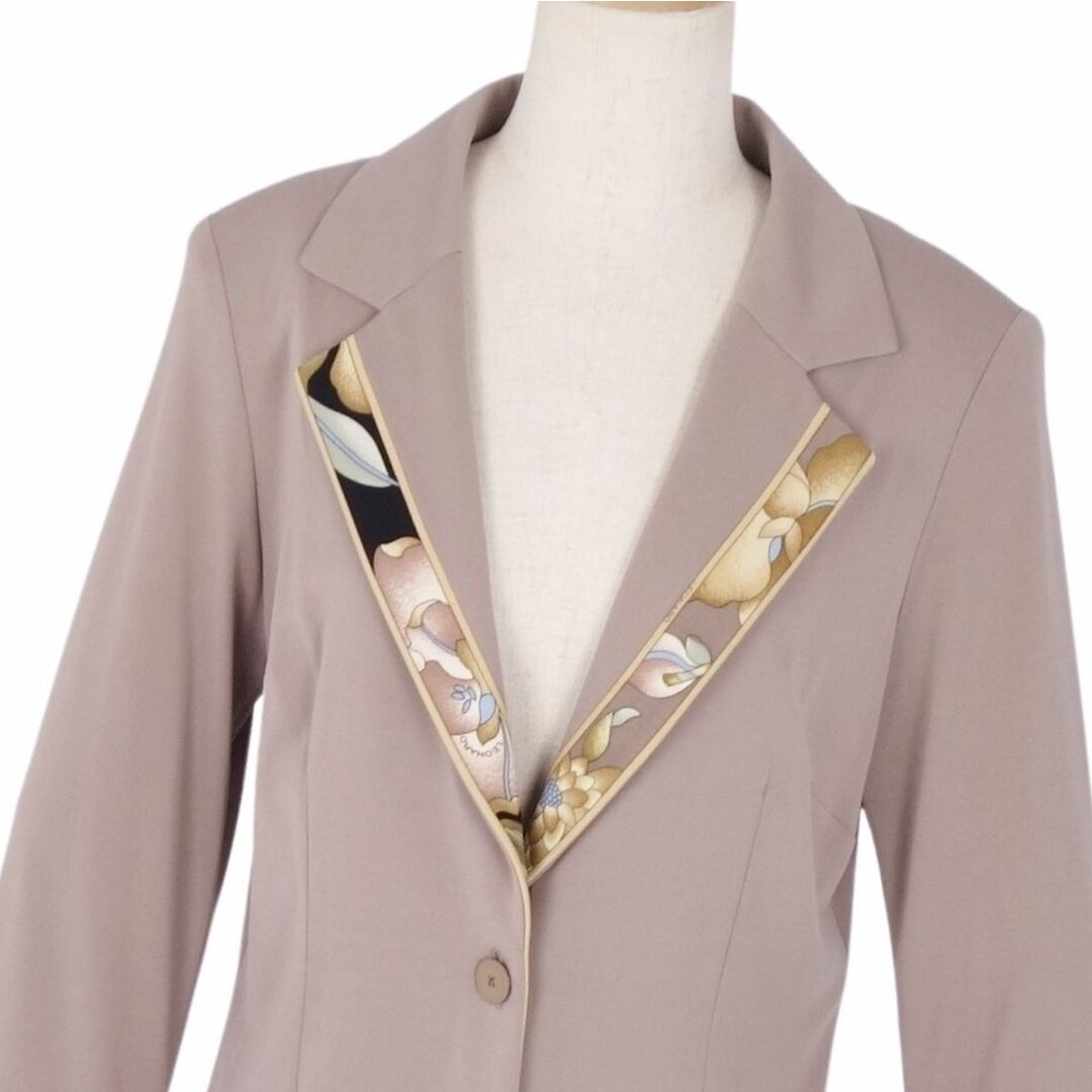 美品】LEONARD SPORT レオナール ジャケット 花柄 レディース 美品】LEONARD SPORT レオナール ジャケット 花柄 レディース