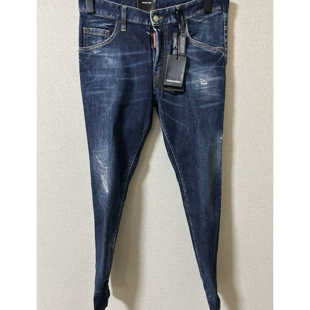 DSQUARED2 - 2023AW DARK SCAR WASH SKATER JEANS 48の通販 by DSQUARED2 - 2023AW DARK SCAR WASH SKATER JEANS 48の通販 by