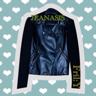 ジーナシス(JEANASIS)のJEANASIS・ライダースジャケット(ライダースジャケット)