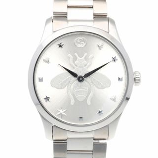 グッチ(GUCCI)のグッチ Gタイムレス 腕時計 時計 ステンレススチール 126.4(YA1264126) クオーツ メンズ 1年保証 GUCCI  中古(腕時計(アナログ))