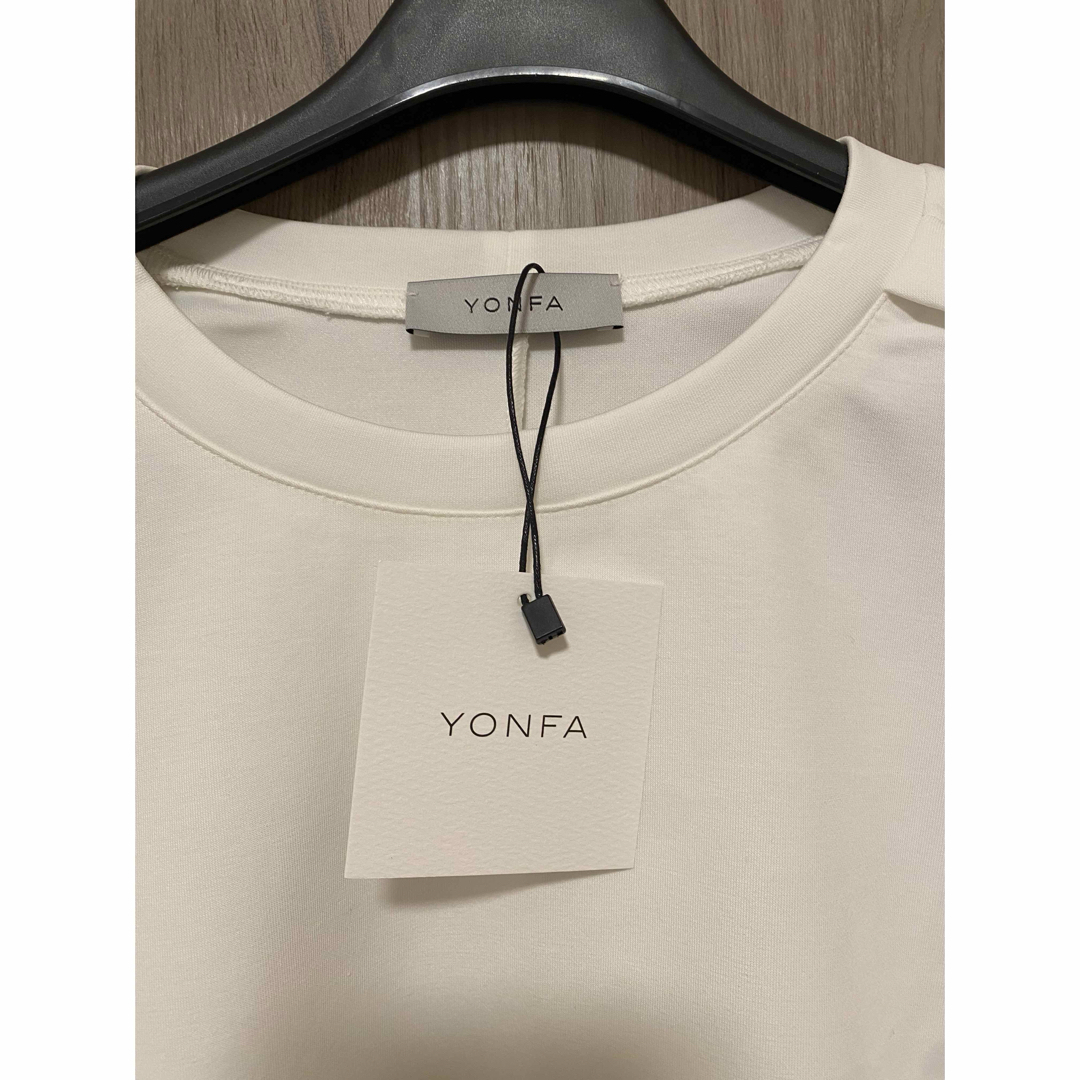 yonfa フラッシースリットスリーブティー YONFA フラッシースリットスリーブティー