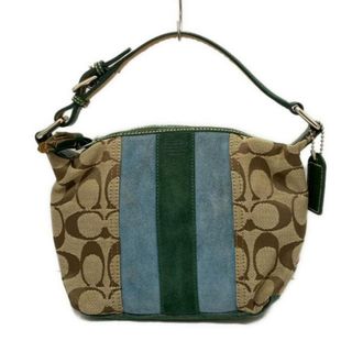 COACH(ハンドバッグ ・ グリーン・カーキ/緑色系)のフリマ COACH(ハンドバッグ ・ グリーン・カーキ/緑色系)のフリマ
