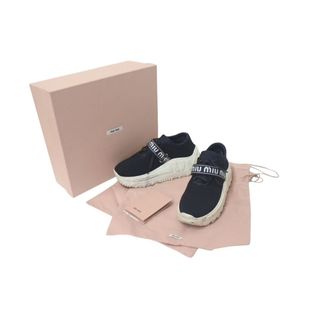MIU MIU - 新品未使用品 miumiu ニューバランス 574 紺 37 定価 MIU MIU - 新品未使用品 miumiu ニューバランス 574 紺 37 定価