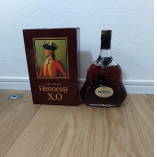 ヘネシー - ヘネシー XO 金キャップ クリアボトル 700mlの通販 ヘネシー - ヘネシー XO 金キャップ クリアボトル 700mlの通販