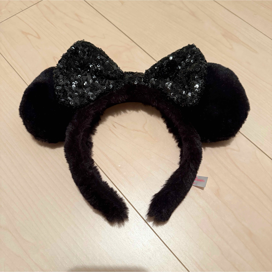 Disney(ディズニー)のディズニーカチューシャ ブラック レディースのヘアアクセサリー(カチューシャ)の商品写真