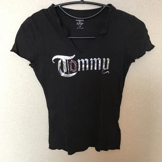 トミー(TOMMY)のトミージーンズ ラインストーン付きTシャツ(Tシャツ(半袖/袖なし))