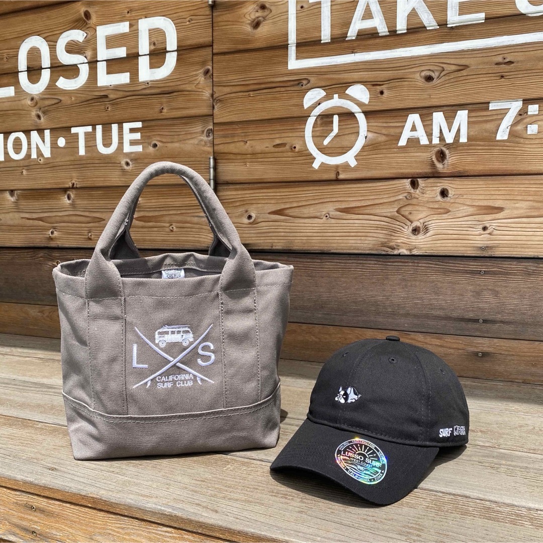 POLO RALPH LAUREN(ポロラルフローレン)の正規品☆LUSSO SURF ミニトートバッグ　グレー　送料込み メンズのバッグ(トートバッグ)の商品写真
